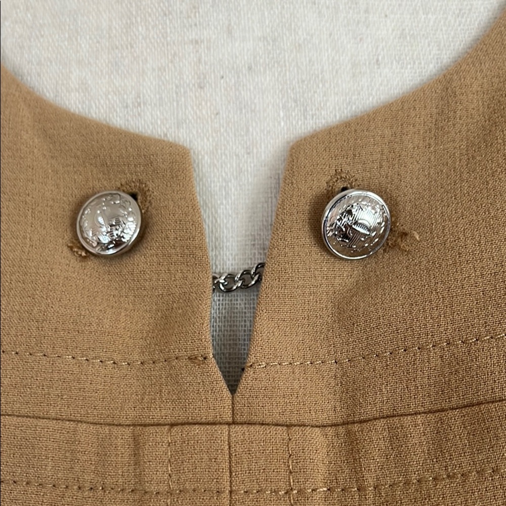 Juicy Couture A-Line Camel Tan Cappuccino Dress